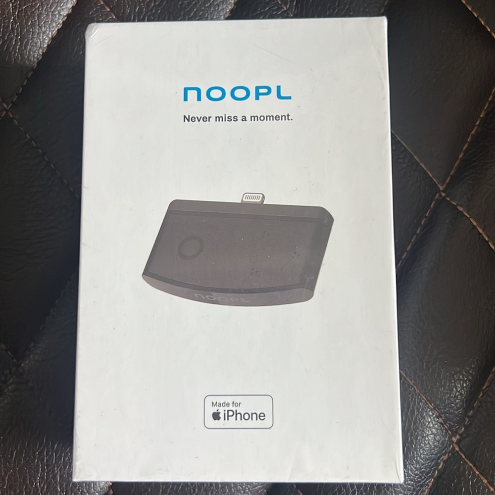Noopl 2.0 - Enhanced Hearing iPhone Accessory, Compatible with Airpods Pro